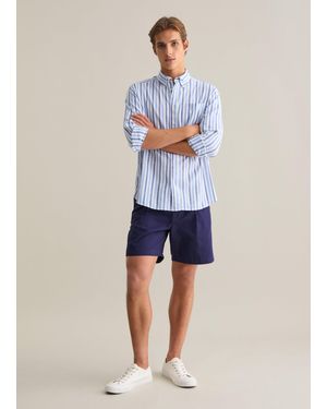 Piombo Bermuda Da Uomo - Blu