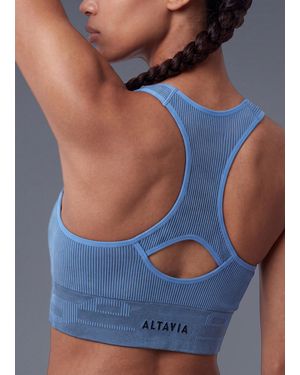 ALTAVIA Top Tecnico Imbottito Traspirante Donna, Taglia - Blu