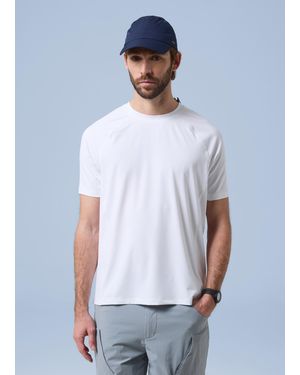 ALTAVIA T-Shirt Bianca - Blu