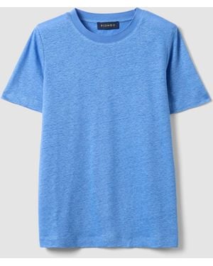 Piombo T-Shirt Azzurra - Blu