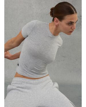 Utopia Perfect T-Shirt Melange, Donna, Taglia - Grigio