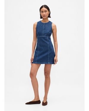 Gap Abito denim elasticizzato - Blu