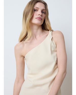 OVS Vestito Monospalla - Bianco