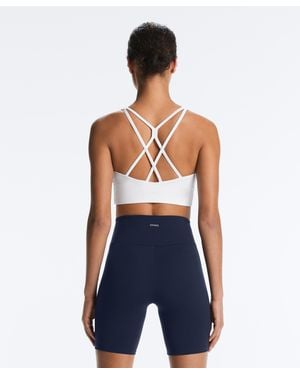 Oysho Comfortlux Sport-Bh Mit Mittlerem Halt Und Körbchen - Blau