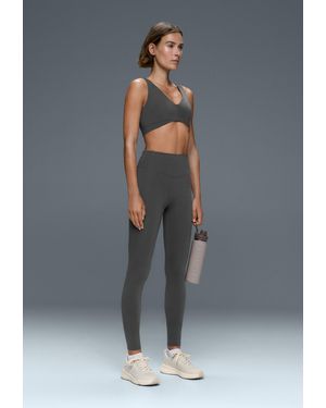 Oysho Sport-Bh Aus Baumwollmix Mit Mittlerem Halt - Grau