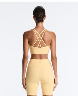 Oysho Comfortlux Sport-Bh Mit Mittlerem Halt Und Körbchen - Natur