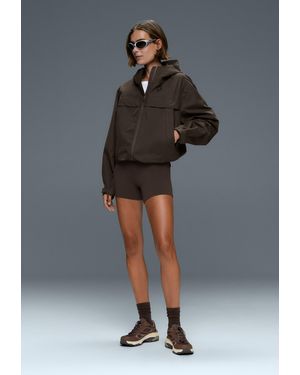 Oysho Hot Pants High Rise Comfortlux 10 Cm - Grau