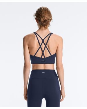 Oysho Comfortlux Sport-Bh Mit Mittlerem Halt Und Körbchen - Blau