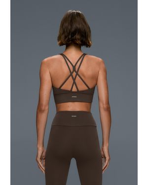 Oysho Comfortlux Sport-Bh Mit Mittlerer Halt Und Körbchen - Grau