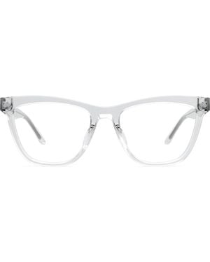 Pair Eyewear Crystal Clear Cat-Eye Eyeglasses - Black