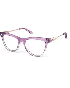 Pair Eyewear Cat Eye Rectangle Eyeglasses - Black