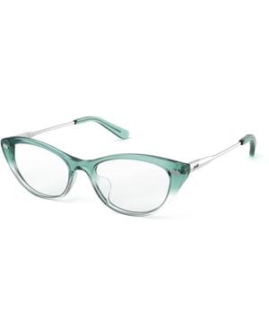 Pair Eyewear Cat Eye Oval Rectangle Eyeglasses - Black