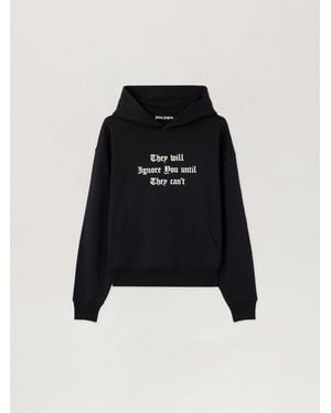Palm Angels Statement Hoodie - Black