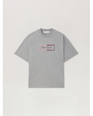 Palm Angels Studded Box Logo Loose T-Shirt - Multicolor