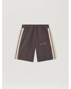 Palm Angels Off- Classic Logo Track Shorts in White for Men | Lyst