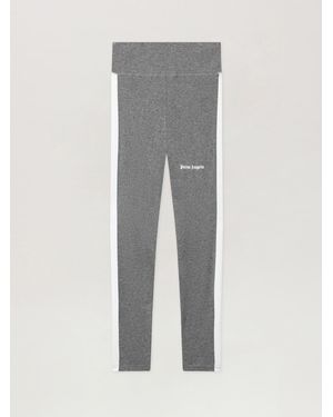 Palm Angels Training Track Leggings - Gray