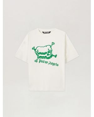 Palm Angels Skull T-Shirt - Multicolour