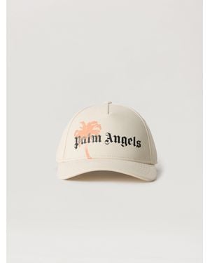 Palm Angels Palm Hollywood Cap Off - Natural