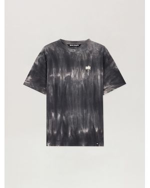 Palm Angels X Hï Ibiza Tie-Dye T-Shirt Medium - Grey