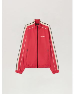 Palm Angels Classic Logo Vintage Track Jacket - Red
