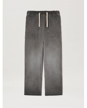 Palm Angels Dyed Travel Trousers - Grey