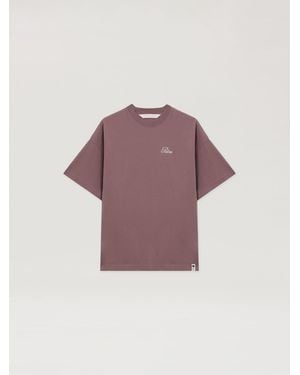 Palm Angels Palm Sway Loose T-Shirt - Purple