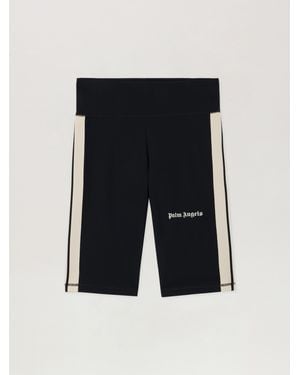 Palm Angels Classic Logo Track Biker Shorts - Black
