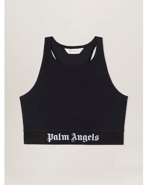 Palm Angels Classic Logo Sport Top - Black