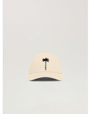 Palm Angels Palm Tree Cap Off - Natural