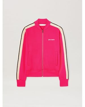 Palm Angels Embroidered Bomber Jacket - Pink