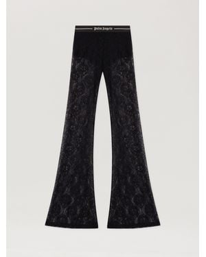 Palm Angels Classic Logo Lace Trousers - Multicolour