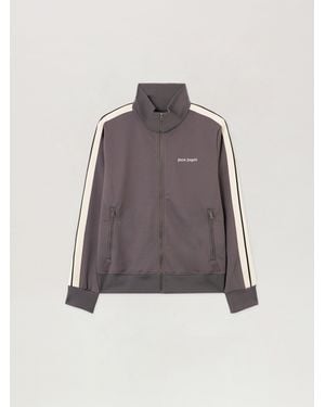 Palm Angels Classic Logo Track Jacket Dark - Blue