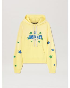 Palm Angels Paradise Hoodie - Yellow