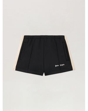 Palm Angels Classic Logo Track Shorts - Natural