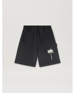 Palm Angels Sweatshort The Palm - Black