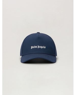 Palm Angels Classic Logo Cap - Blue