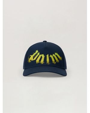 Palm Angels Big Logo Cap - Blue