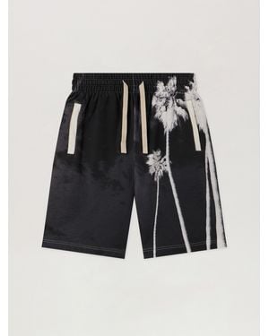 Palm Angels Decoding Palm Culture Sweatshort - Black