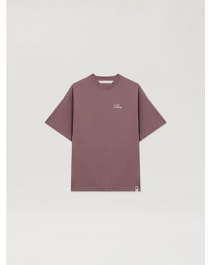 Palm Angels Palm Sway Loose T-Shirt - Purple