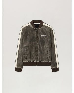 Palm Angels Classic Logo Track Bomber Jacket - Multicolour