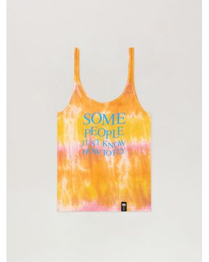 Palm Angels X Hï Ibiza Tie-Dye Tank Top - Orange