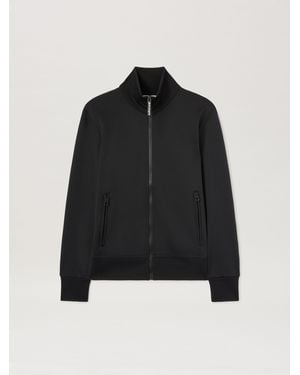 Palm Angels Logo Zipped Track Jacket - Black