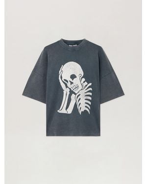 Palm Angels Skull Loose T-Shirt - Multicolour