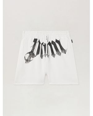 Palm Angels Big Waist Logo Sweatshorts - Multicolour
