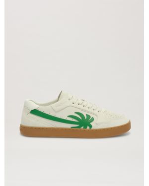 ユニセックス★PALM ANGELS レザー スニーカー 限定SALE♪ Palm Angels,University quilted leather sneakers - Polo Avenue