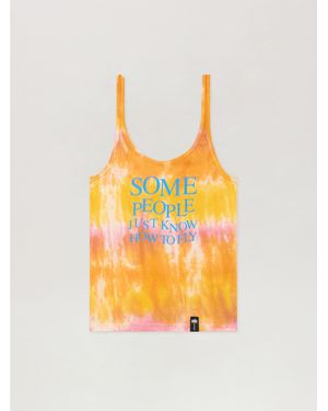 Palm Angels X Hï Ibiza Tie-Dye Tank Top - Orange