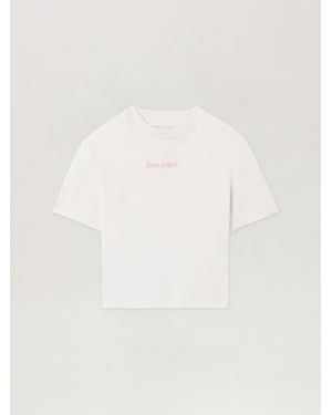 Palm Angels Milan La Baby T-Shirt - Natural