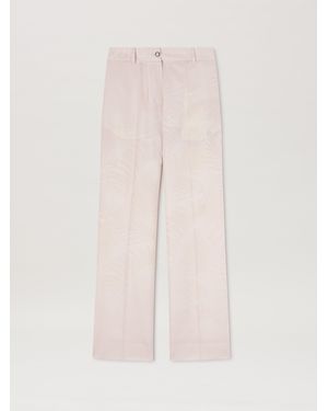 Palm Angels Palms Jacquard Wide Pants Soft - Pink
