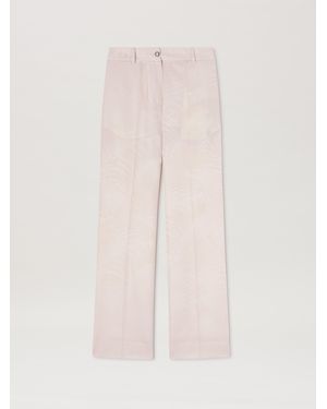 Palm Angels Jacquared Palms Pants Soft - Pink