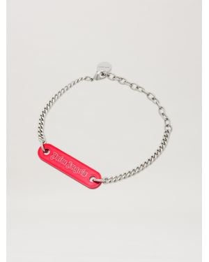 Palm Angels Metallic Logo Plate Bracelet - Multicolour